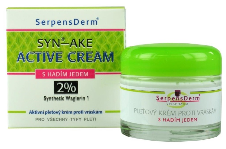 Vivaco Hadí krém SerpensDerm proti vráskám 50 ml