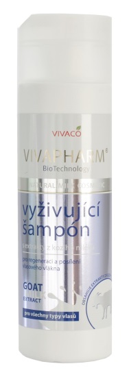 Vivaco Šampon na vlasy s kozím mlékem VIVAPHARM 200 ml
