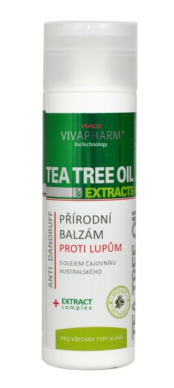 Vivaco Balzám na vlasy s Tea Tree Oil VIVAPHARM 200 ml SKLADEM POSLDENÍ 1KS!