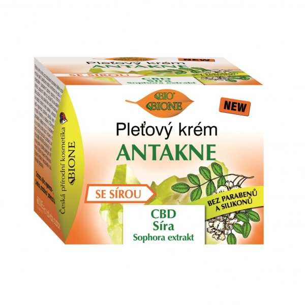 Bione Cosemtics BIO Antakne pleťový krém se sírou 51 ml
