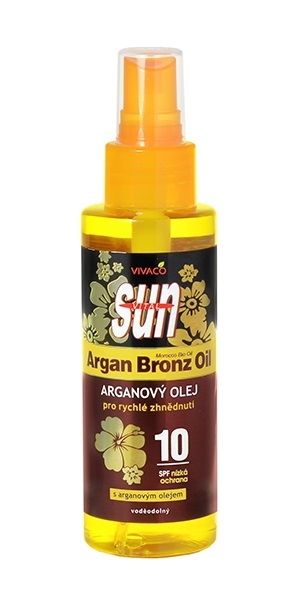 Vivaco Opalovací olej s bio arganovým olejem SPF 10 SUN VITAL 100 ml