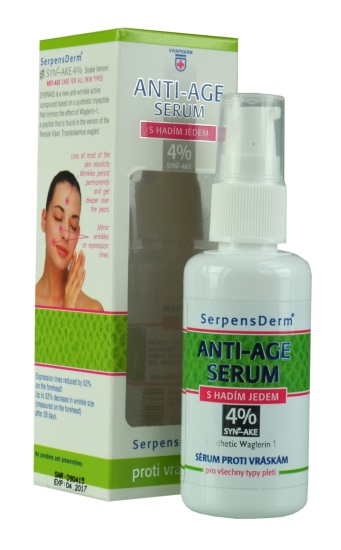 Vivaco Hadí jed - SERPENS DERM Liftingové sérum proti vráskám s had jedem 40 ml
