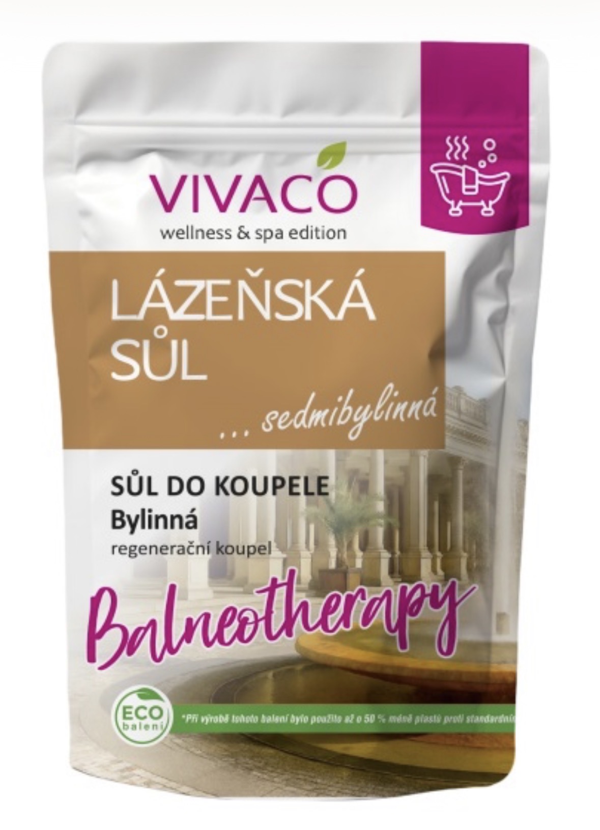 Vivaco Sůl do koupele LÁZEŇSKÁ SŮL 1000 g