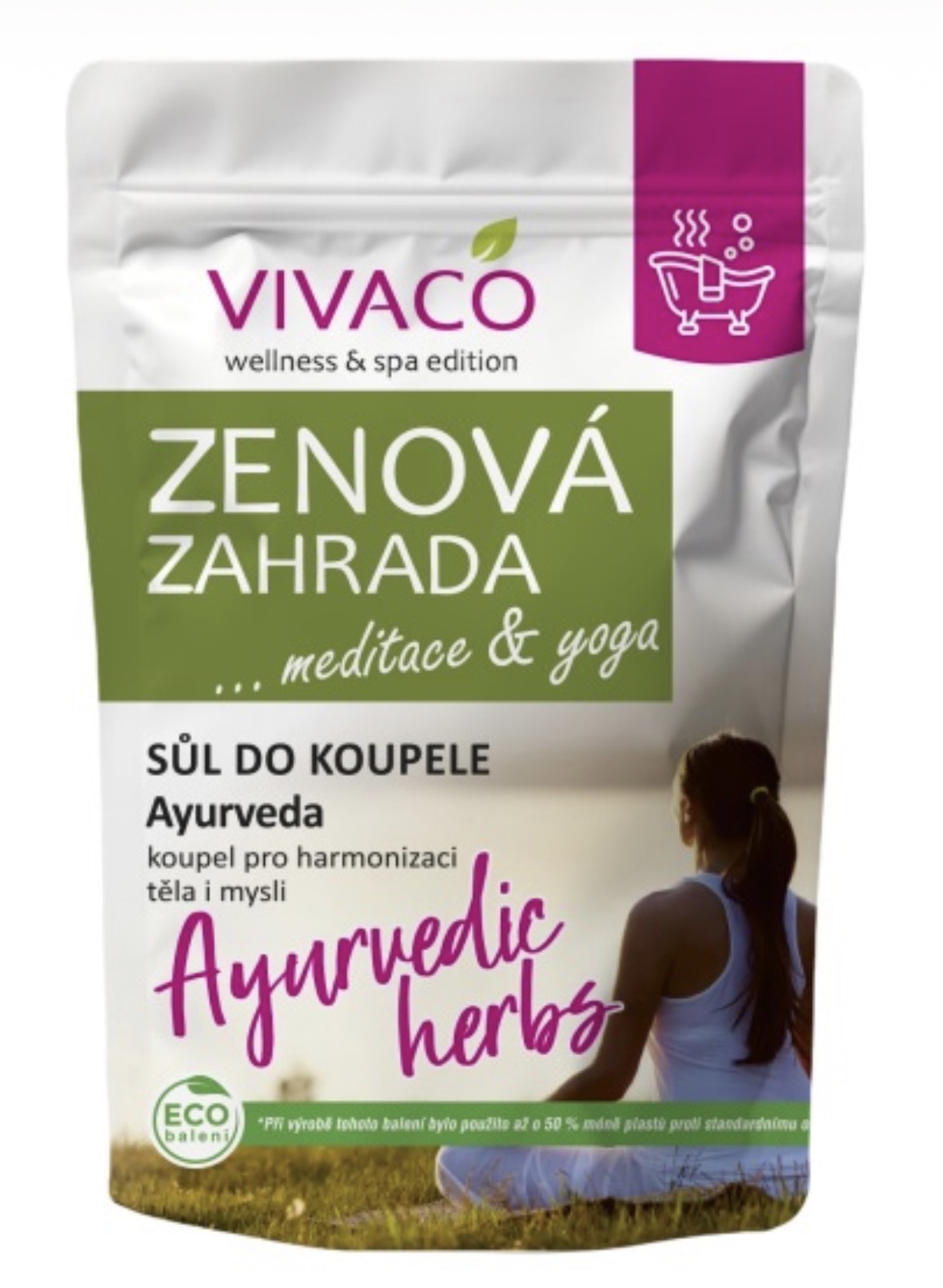 Vivaco Sůl do koupele ZENOVÁ ZAHRADA 1000 g