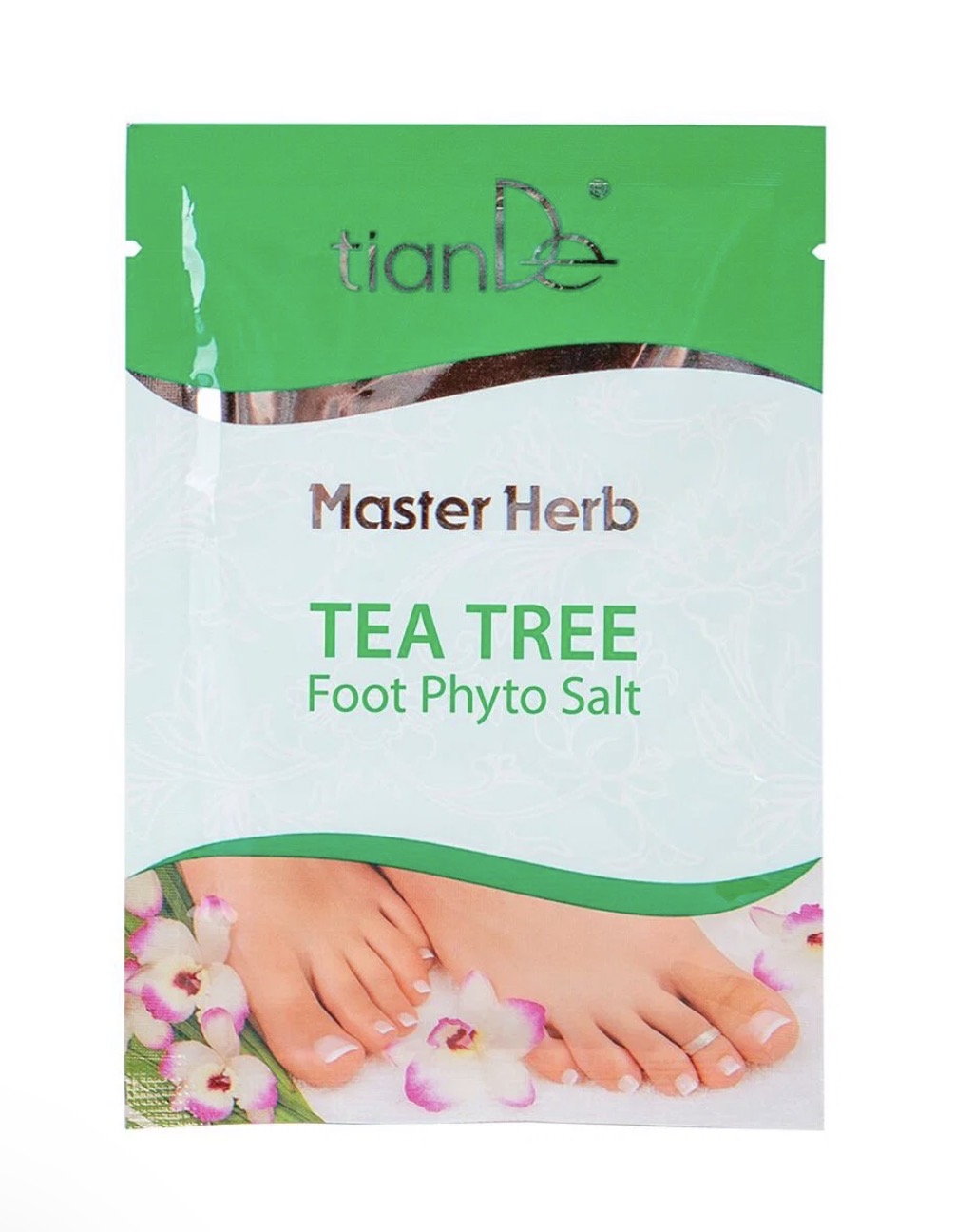 TianDe Solná koupel na nohy Čajovníkový strom Master Herb 50 g SKLADEM POSLEDNÍ 4KS! EXP 6/27