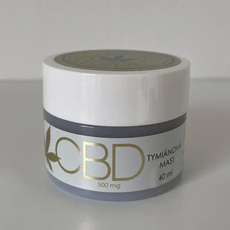 CBD tymiánová mast 500mg 40 ml 
