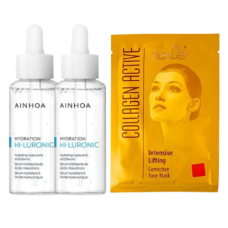 2x Ainhoa Hi-luronic Hydrating Acid serum 50 ml + DÁREK ZDARMA!  varianta II