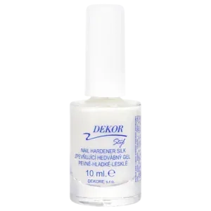 Dekor lak nehty NAIL HARDENER SILK zpevňující hedvábný lak-gel 10 ml